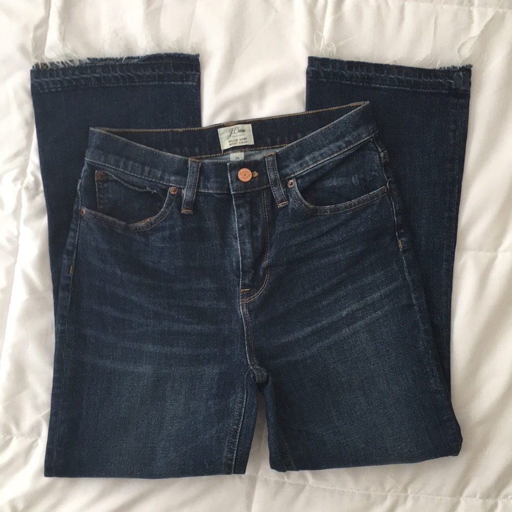 J. Crew Billie Demi cropped jeans
